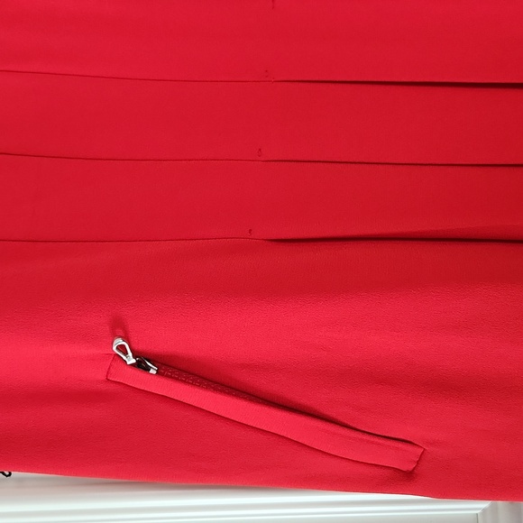 CARLISLE | $325 Pleated Midi Dress - Picture 7 of 12